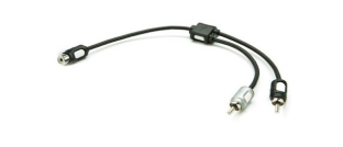 Connection FSM-030.2 30 cm RCA Y Adaptör (1 Dişi – 2 Erkek)