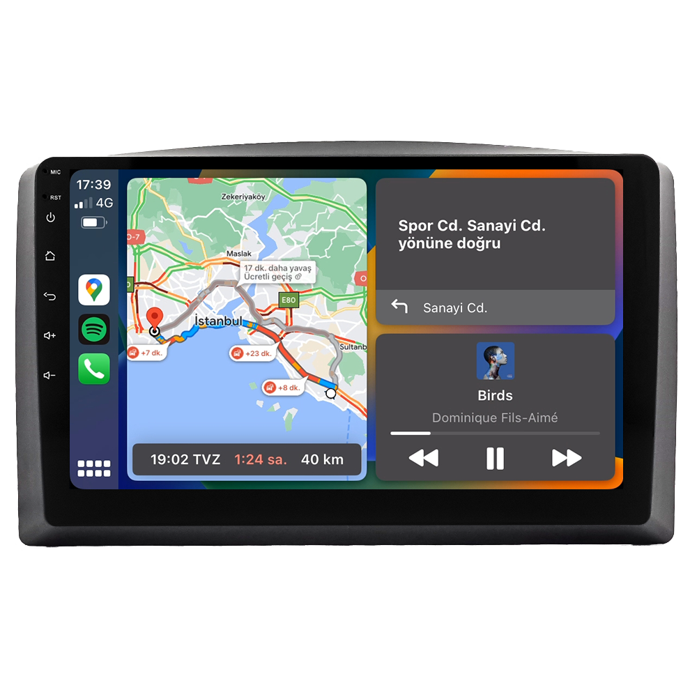 Mercedes Vito Android Multimedya Sistemi (2018-2024)