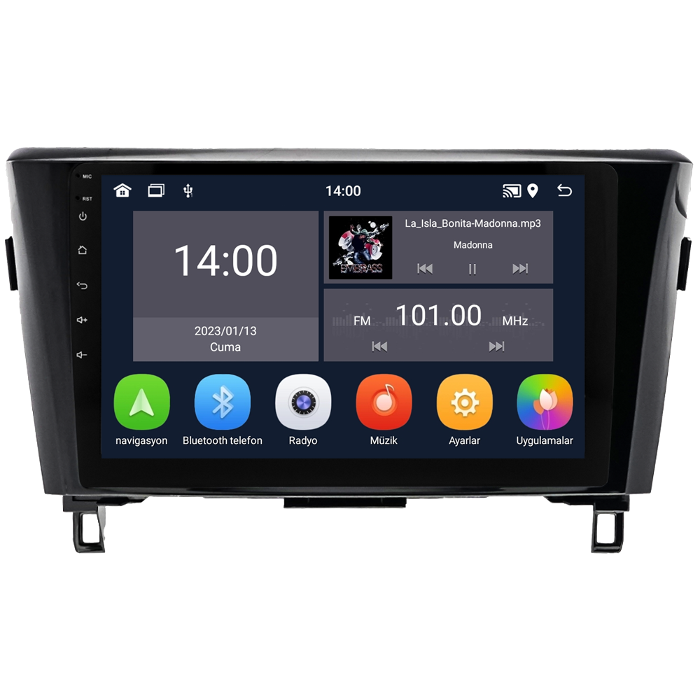 Nissan Qashqai Android Multimedya Sistemi (2014-2020)