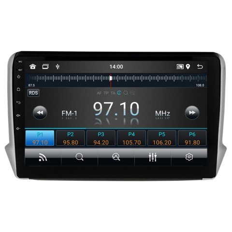 Peugeot 208 Android Multimedya Sistemi (2013-2021)