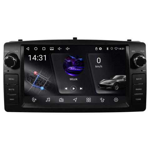 Toyota Corolla Terra/Sol Android Multimedya Sistemi (2004-2007) CRV-4896RD