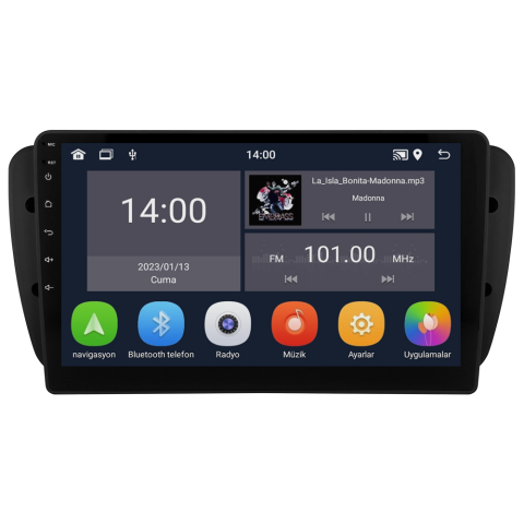 Seat Ibiza Android Multimedya Sistemi (2012-2015) CRV-4932XD