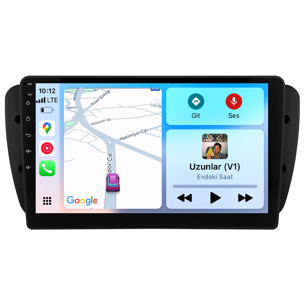 Seat Ibiza Android Multimedya Sistemi (2009-2012) CRV-4932XDA