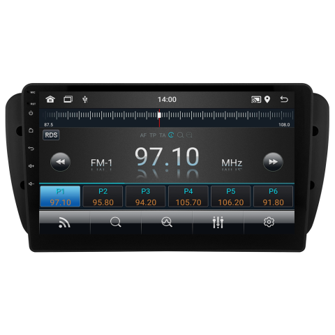 Seat Ibiza Android Multimedya Sistemi (2009-2012) CRV-4932XDA