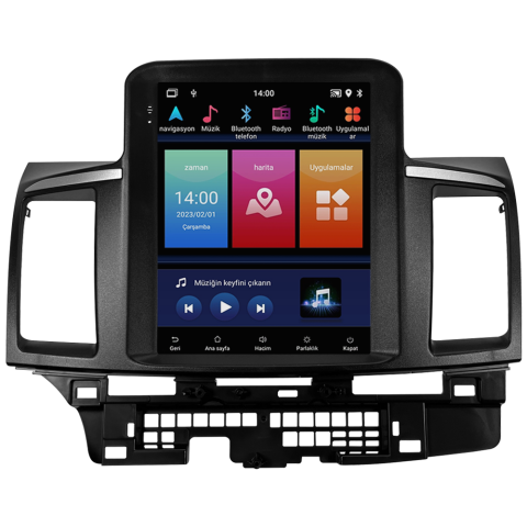 Mitsubishi Lancer Android Multimedya Sistemi (2008-2019) CRV-4891XT