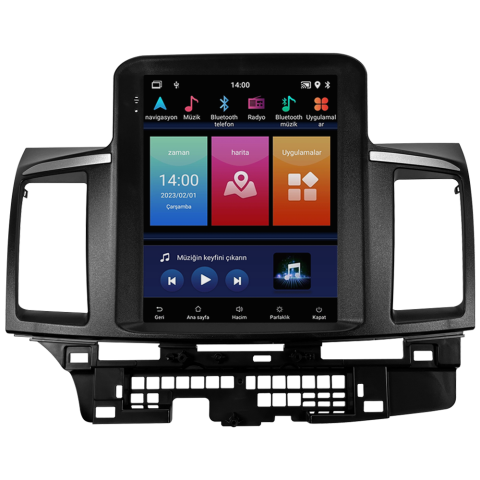 Mitsubishi Lancer Android Multimedya Sistemi (2008-2019) CRV-4891XDT