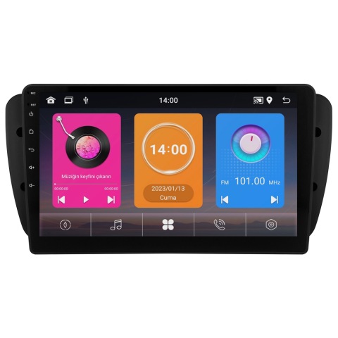 Seat Ibiza Android Multimedya Sistemi (2012-2015) CRV-4932XAA