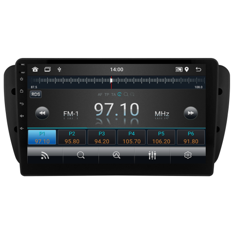 Seat Ibiza 2009-2012 Android 14 Multimedya Sistemi (2009-2012) CRV4932XP