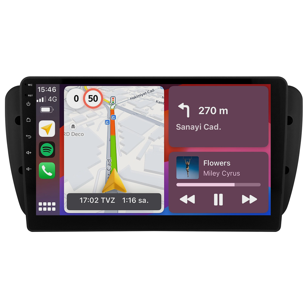 Seat Ibiza 2009-2012 Android 14 Multimedya Sistemi (2009-2012) CRV4932XP