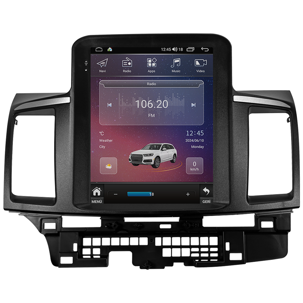 Mitsubishi Lancer Android Multimedya Sistemi (2008-2019) CRV-4891XAAT