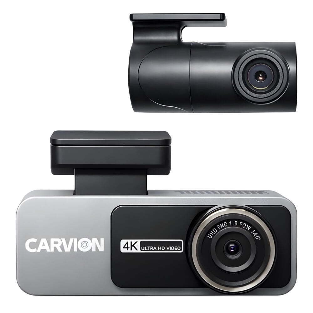 Carvion V14 4K Ön + Full HD Arka Araç Kayıt Kamerası | GPS, Wi-Fi, Park Modu