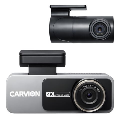 Carvion V14 4K Ön + Full HD Arka Araç Kayıt Kamerası | GPS, Wi-Fi, Park Modu
