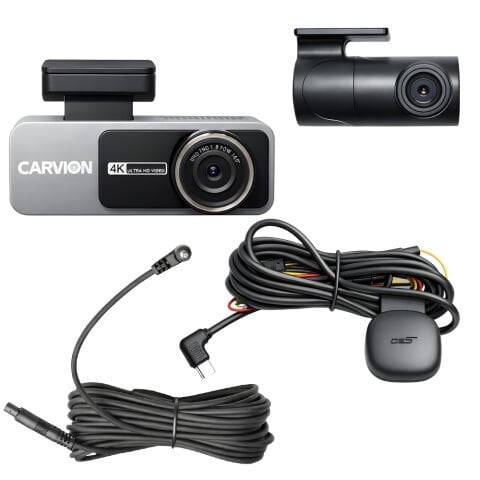 Carvion V14 4K Ön + Full HD Arka Araç Kayıt Kamerası | GPS, Wi-Fi, Park Modu