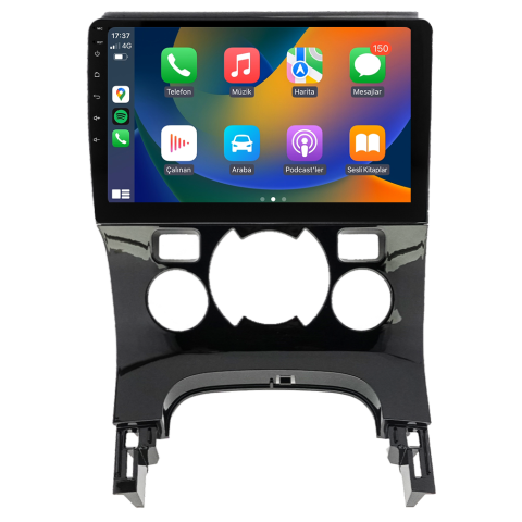 Peugeot 5008 Android Multimedya Sistemi (2009-2016) Dijital Klima