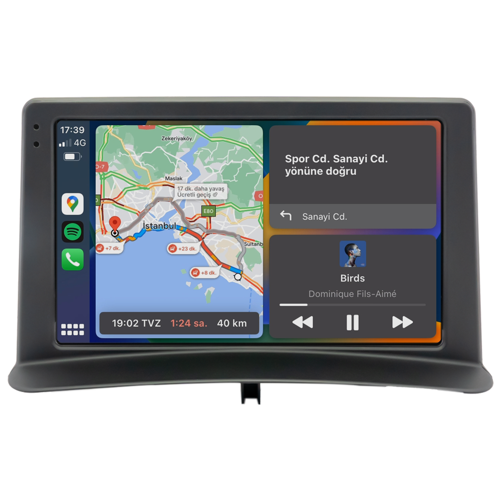 Renault Clio 3 Android Multimedya Sistemi (2008-2012) CRV-4451X