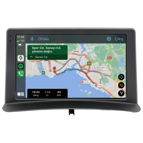 Renault Clio 3 Android Multimedya Sistemi (2008-2012) CRV-4451X