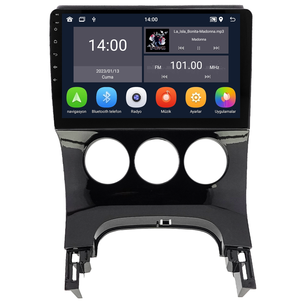 Peugeot 3008 Android Multimedya Sistemi (2009-2016) Manuel Klima