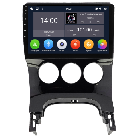 Peugeot 3008 Android Multimedya Sistemi (2009-2016) Manuel Klima