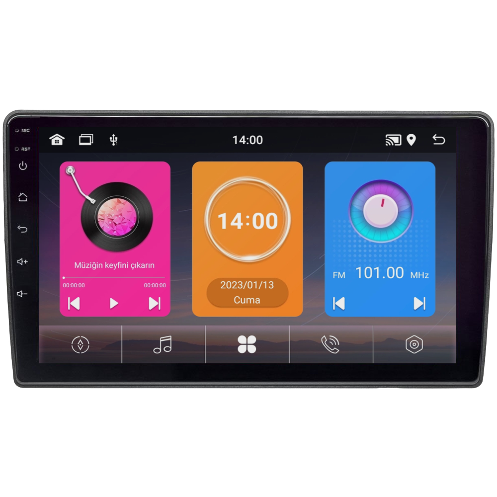 Fiat 500L Android Multimedya Sistemi (2012) CRV-4653XAA