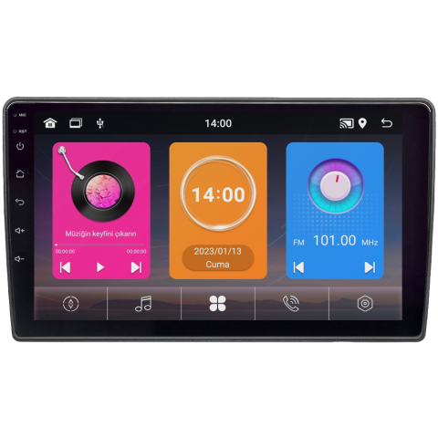 Fiat 500L Android Multimedya Sistemi (2012) CRV-4653XAA