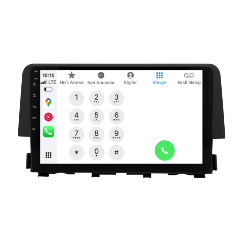 Honda Civic FC5 Android Multimedya Sistemi (2016-2021) CRV-4146XR