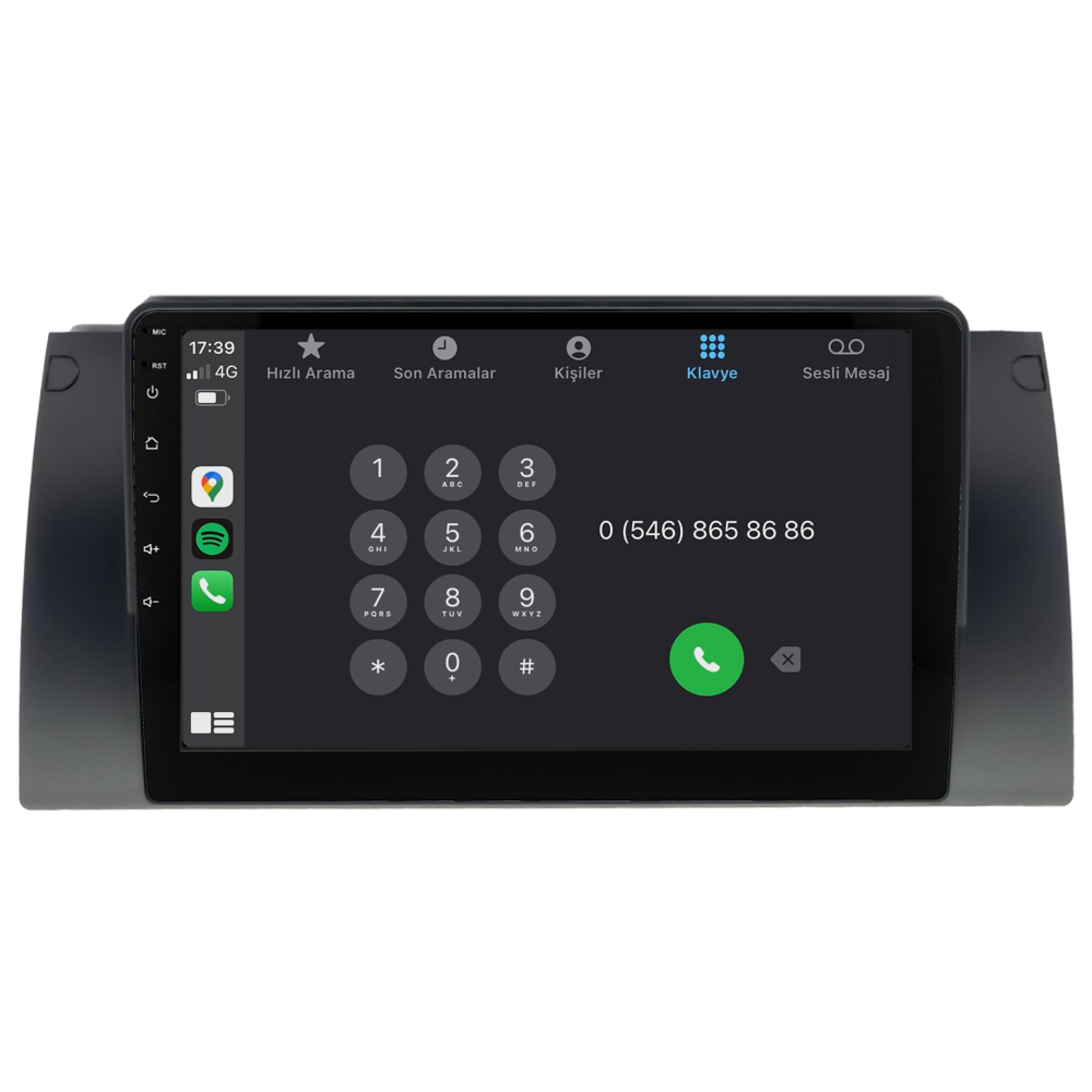 BMW 5 Serisi E39 Android Multimedya Sistemi (1996-2004)