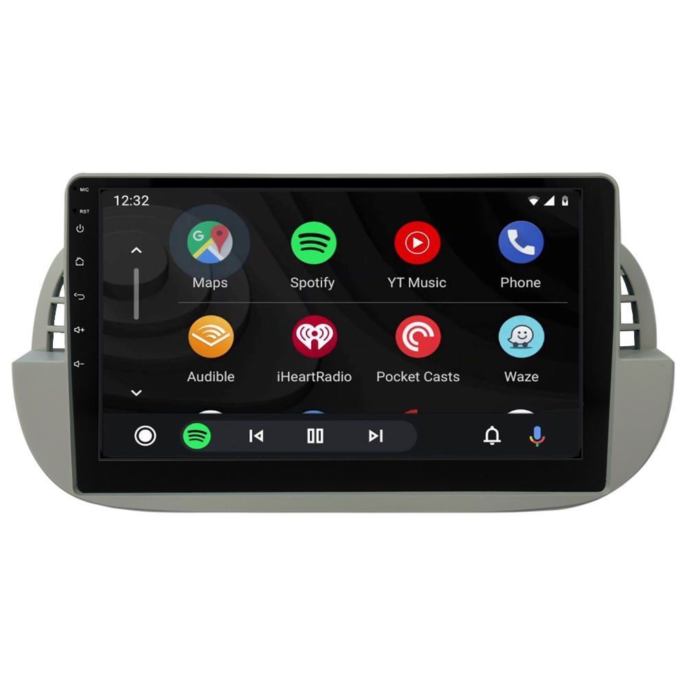 Fiat 500 Multimedya Sistemi Beyaz Çerçeve (2008-2014) CRV-4652XDAW
