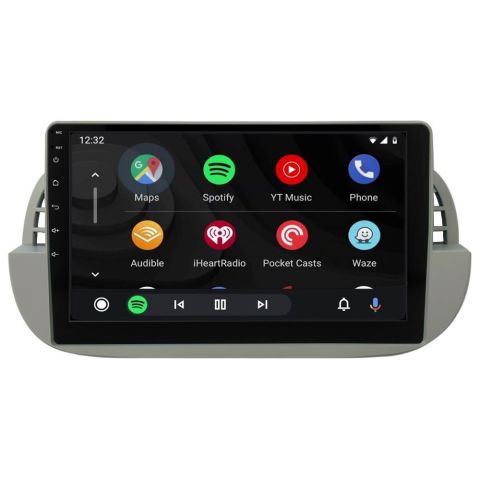Fiat 500 Multimedya Sistemi Beyaz Çerçeve (2008-2014) CRV-4652XDAW