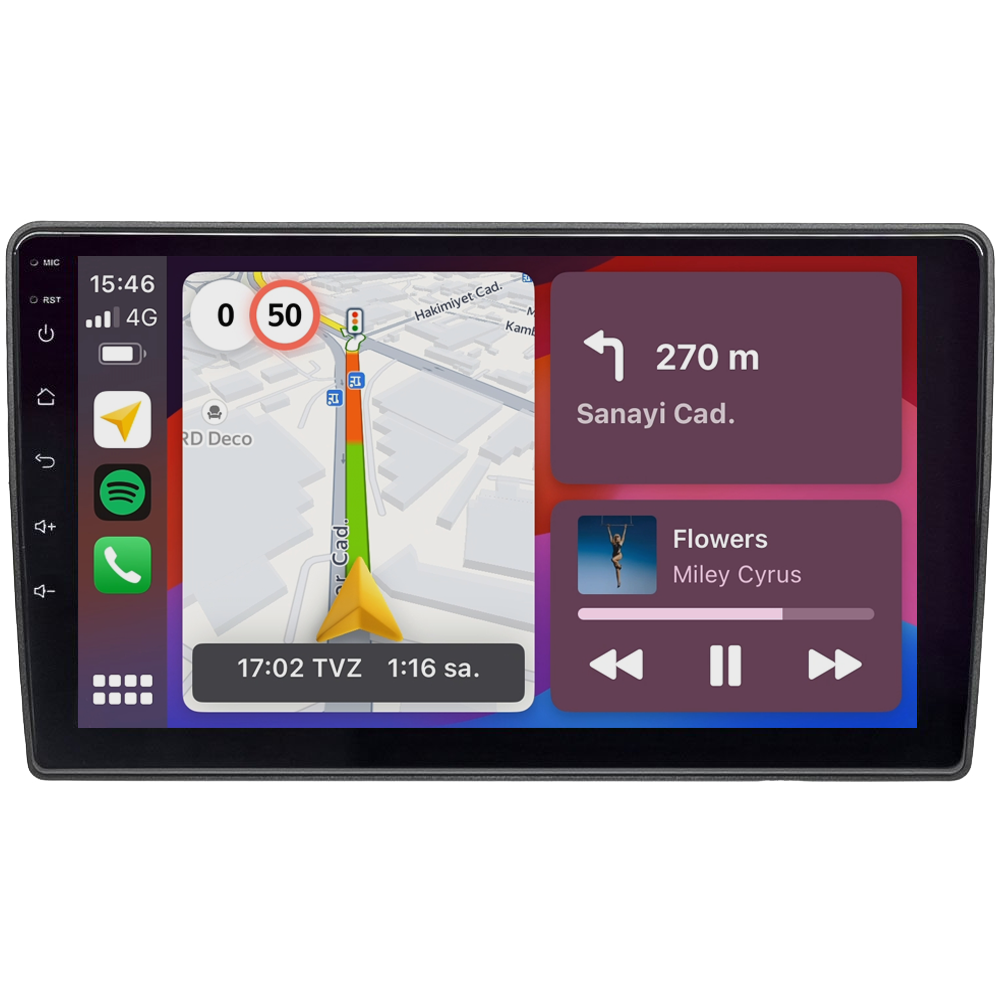 Fiat 500L Android Multimedya Sistemi (2012) CRV4653XP