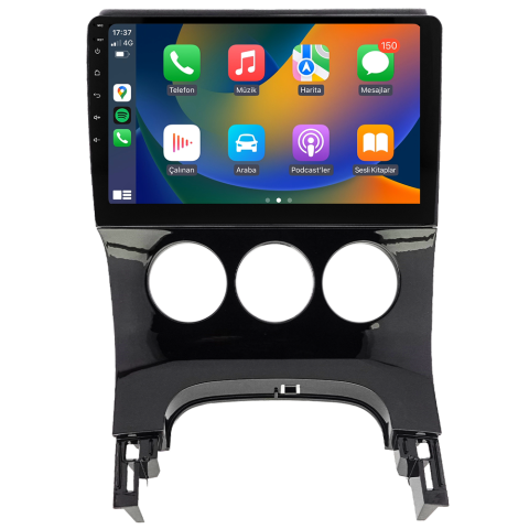 Peugeot 5008 Android Multimedya Sistemi (2009-2016) Manuel Klima