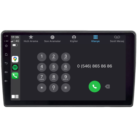 Fiat 500L Android Multimedya Sistemi (2012) CRV4653XP