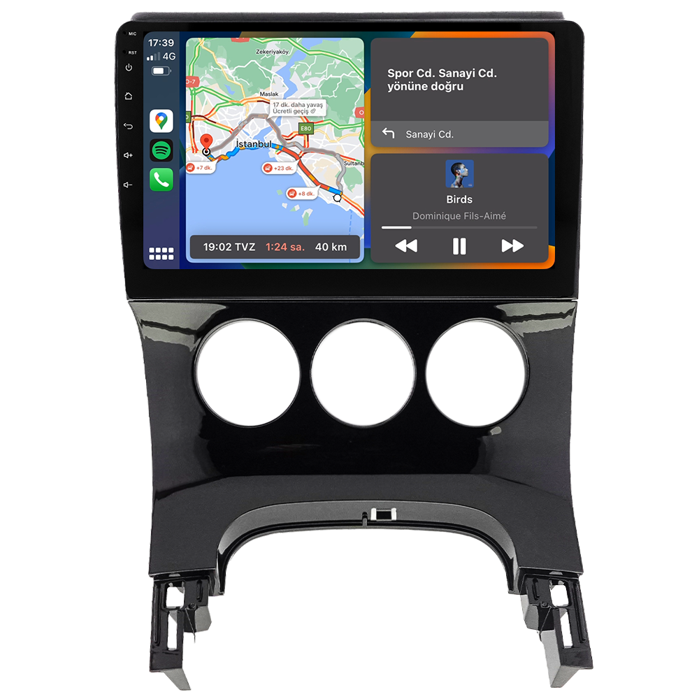 Peugeot 5008 Android Multimedya Sistemi (2009-2016) Manuel Klima