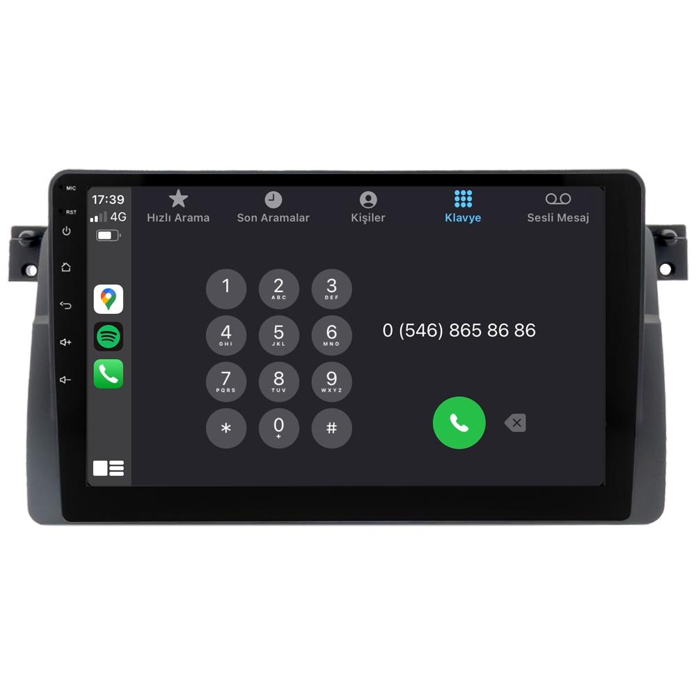 BMW 3 Serisi E46 Android Multimedya Sistemi (1997-2005)