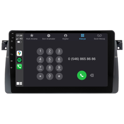 BMW 3 Serisi E46 Android Multimedya Sistemi (1997-2005)