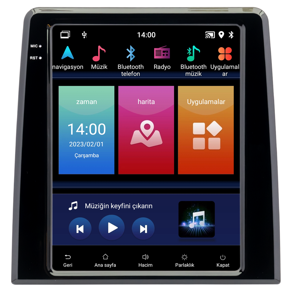 Renault Clio 5 Android Multimedya Sistemi (2020-2023)