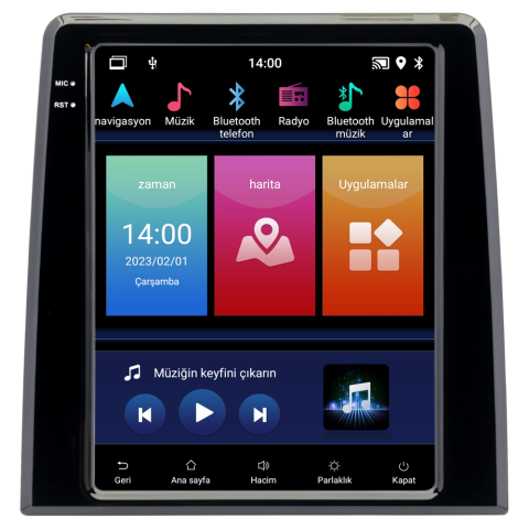 Renault Clio 5 Android Multimedya Sistemi (2020-2023)