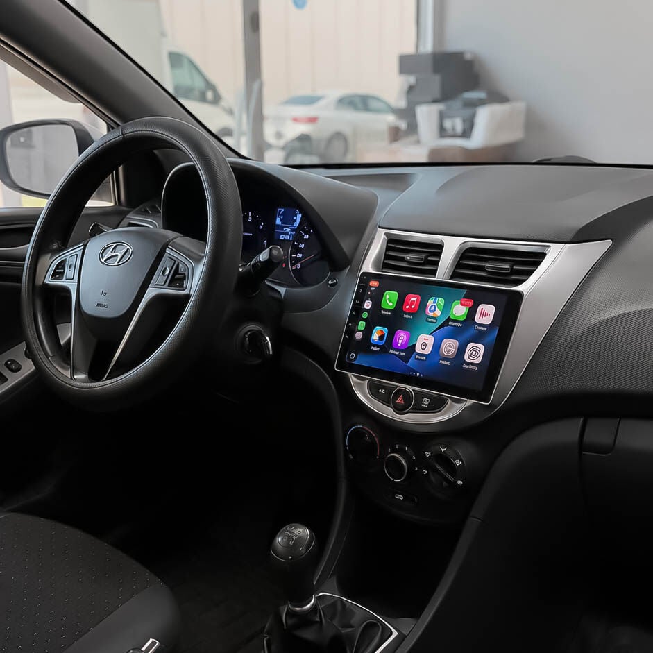 Hyundai Accent Blue Android Multimedya Sistemi (2011-2017) CRV-4260XAA Gri Çerçeve