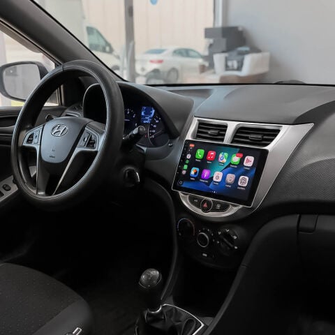 Hyundai Accent Blue Android Multimedya Sistemi (2011-2017) CRV-4260XAA Gri Çerçeve
