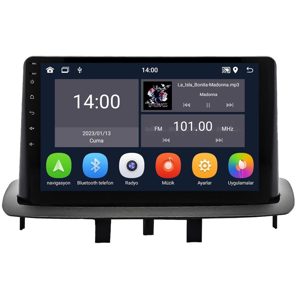 Renault Megane 3 Android Multimedya Sistemi (2010-2015)