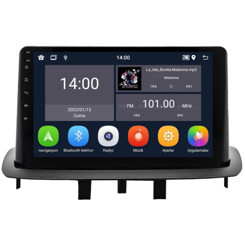Renault Megane 3 Android Multimedya Sistemi (2010-2015)