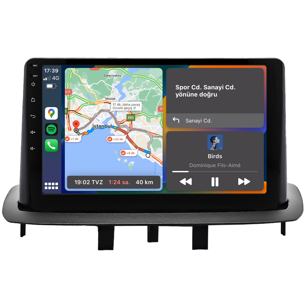 Renault Megane 3 Android Multimedya Sistemi (2010-2015)