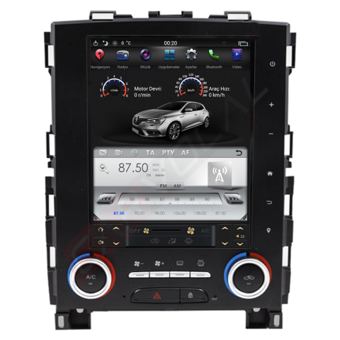 Renault Megane 4 Android Multimedya Sistemi (2016-2020)