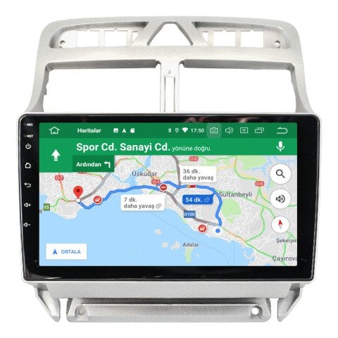 Peugeot 307 Android Multimedya Sistemi (2001-2008)
