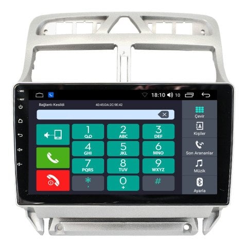 Peugeot 307 Android Multimedya Sistemi (2001-2008)