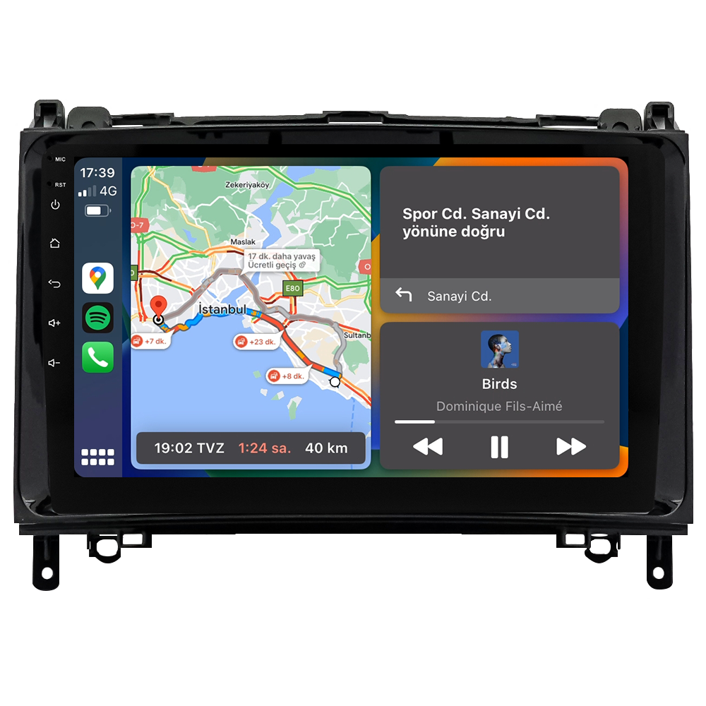 Mercedes B Serisi W245 Android Multimedya Sistemi (2006-2009)