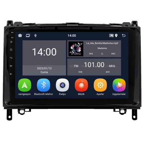 Mercedes B Serisi W245 Android Multimedya Sistemi (2006-2009)