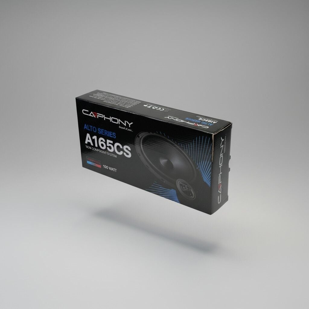 Carphony A165CS 16 cm Komponent Hoparlör Takımı (100 Watt)