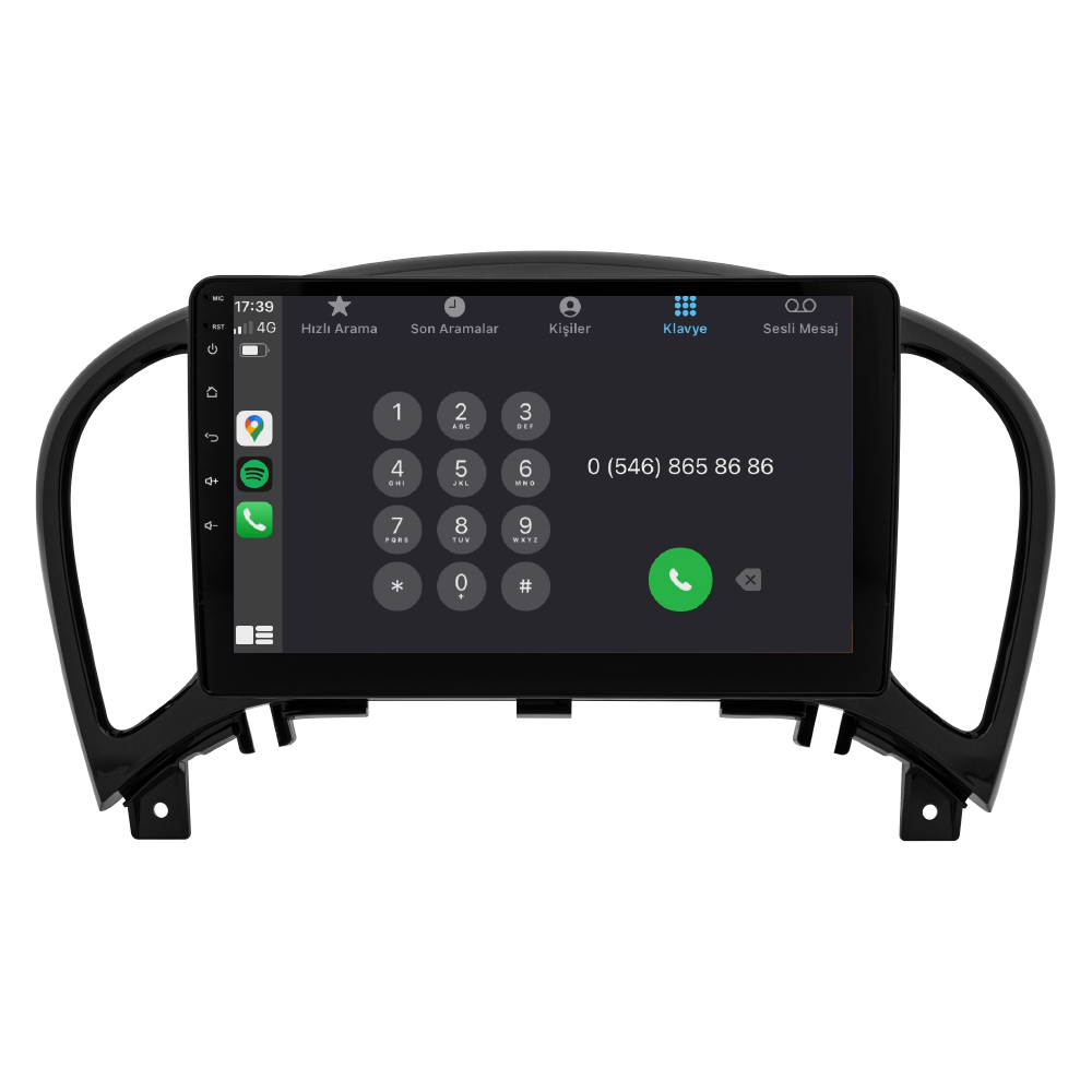 Nissan Juke Android Multimedya Sistemi (2010-2021)