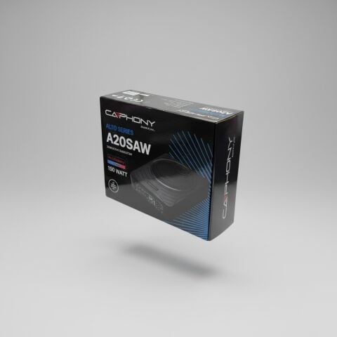 Carphony A20SAW 20cm Koltuk Altı Subwoofer (300 Watt)