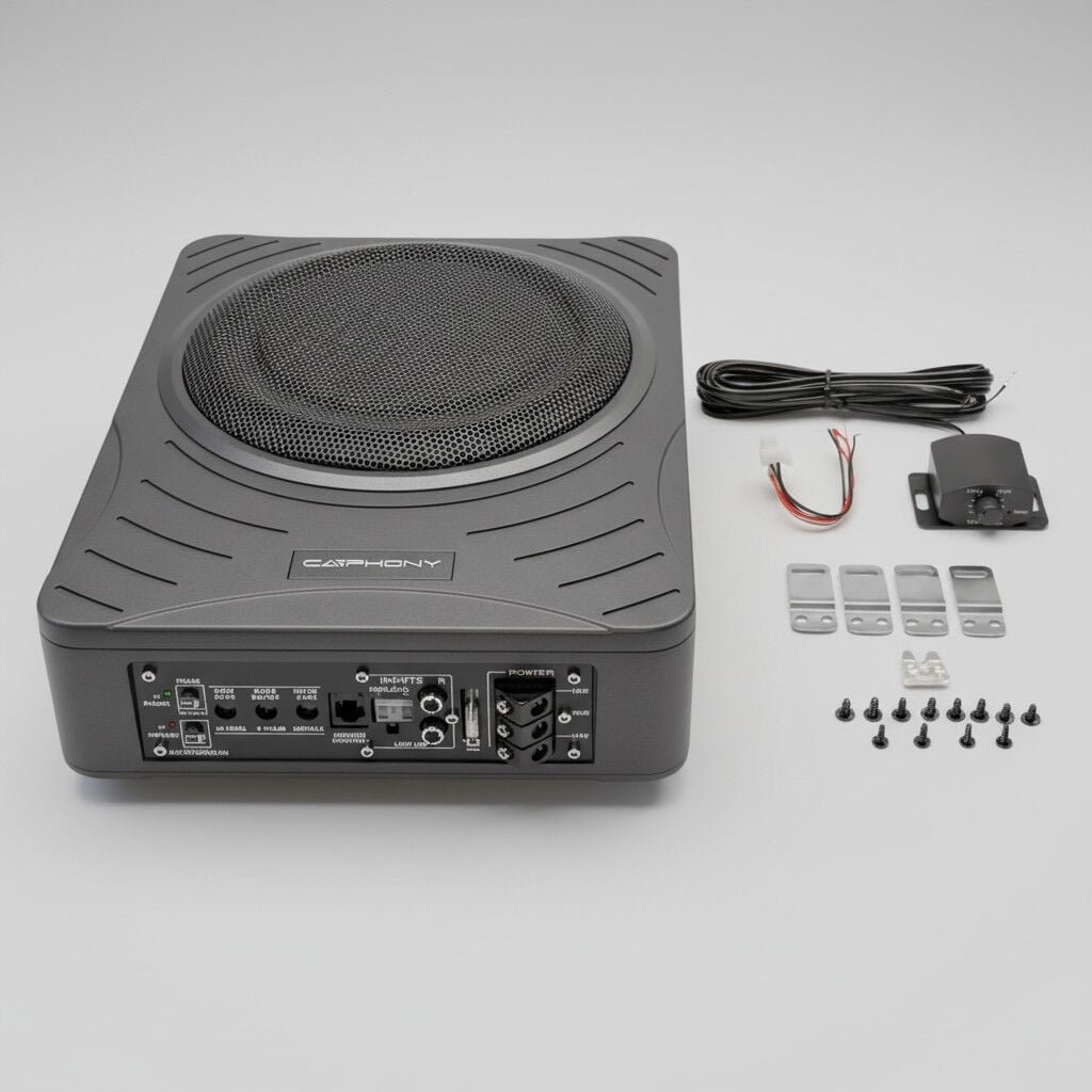 Carphony A20SAW 20cm Koltuk Altı Subwoofer (300 Watt)